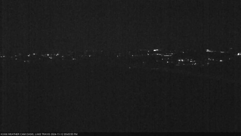 Lake Travis webcam, November 12, 2024 9:45 PM CT
