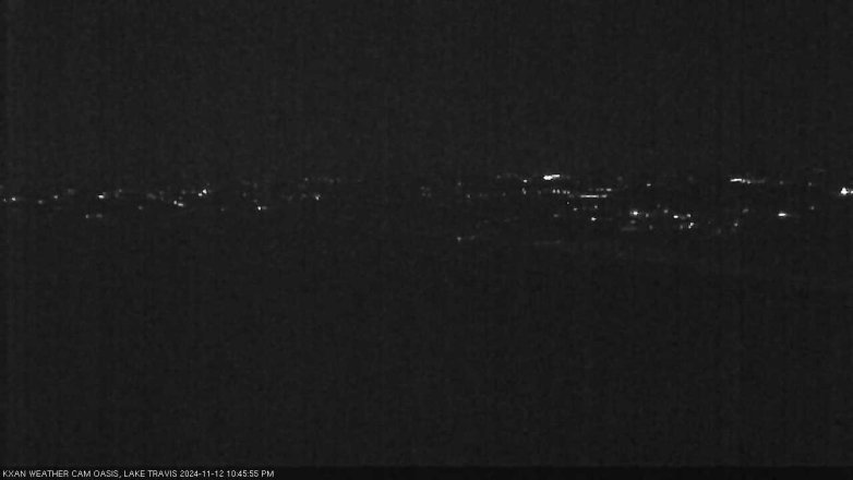 Lake Travis webcam, November 12, 2024 10:45 PM CT