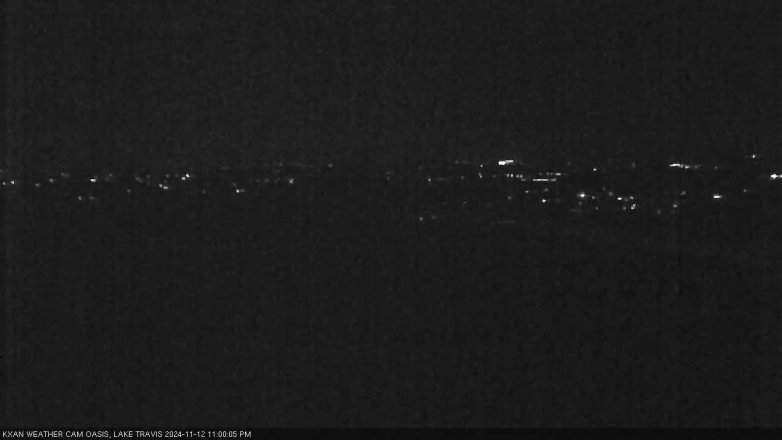 Lake Travis webcam, November 12, 2024 11:00 PM CT