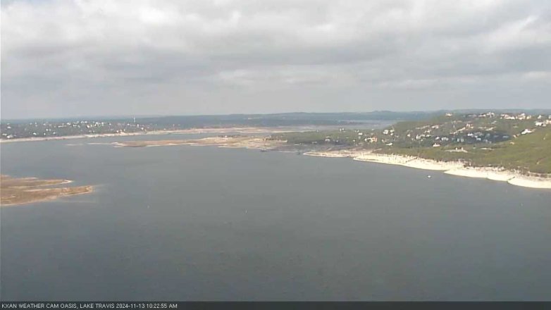 Lake Travis webcam, November 13, 2024 10:25 AM CT