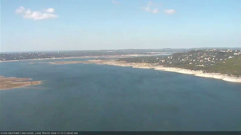 Lake Travis webcam, November 13, 2024 11:45 AM CT