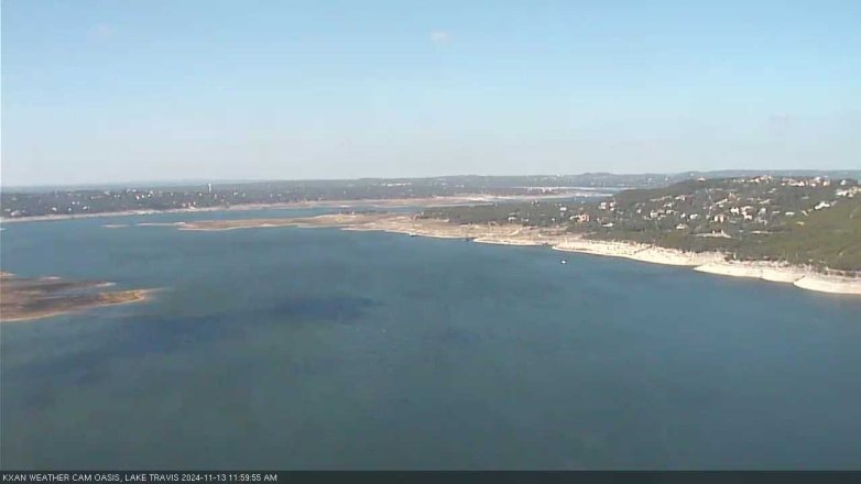 Lake Travis webcam, November 13, 2024 12:00 PM CT