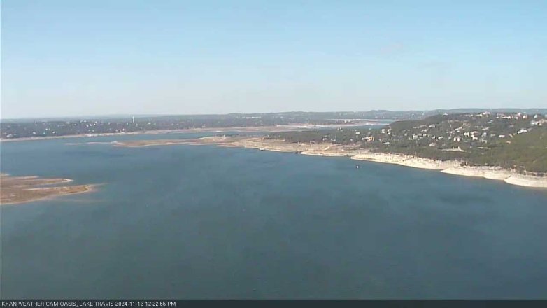 Lake Travis webcam, November 13, 2024 12:25 PM CT