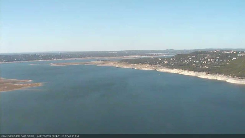 Lake Travis webcam, November 13, 2024 12:45 PM CT