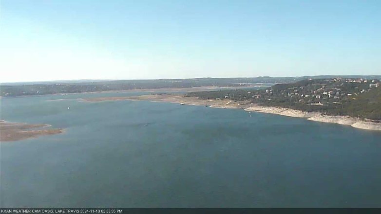 Lake Travis webcam, November 13, 2024 2:25 PM CT
