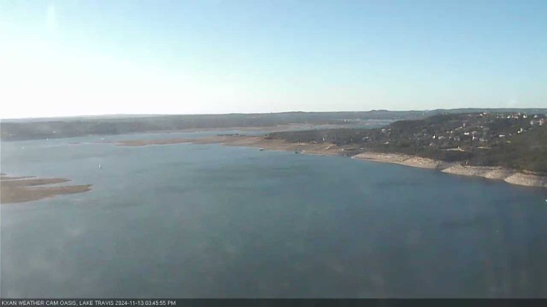 Lake Travis webcam, November 13, 2024 3:45 PM CT