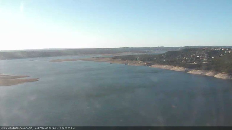 Lake Travis webcam, November 13, 2024 4:00 PM CT