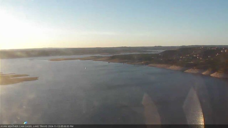 Lake Travis webcam, November 13, 2024 5:00 PM CT