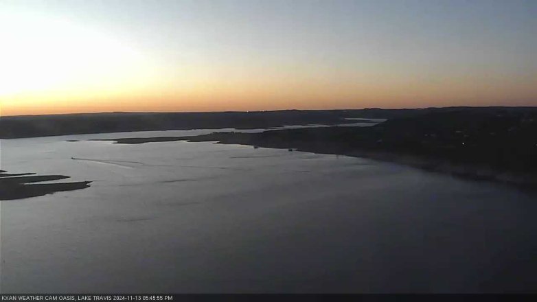 Lake Travis webcam, November 13, 2024 5:45 PM CT