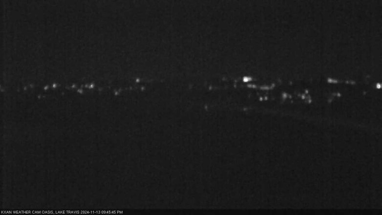 Lake Travis webcam, November 13, 2024 9:45 PM CT