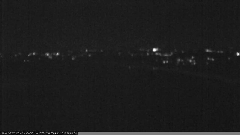 Lake Travis webcam, November 13, 2024 10:00 PM CT