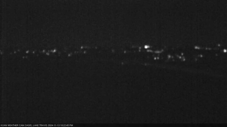 Lake Travis webcam, November 13, 2024 10:25 PM CT