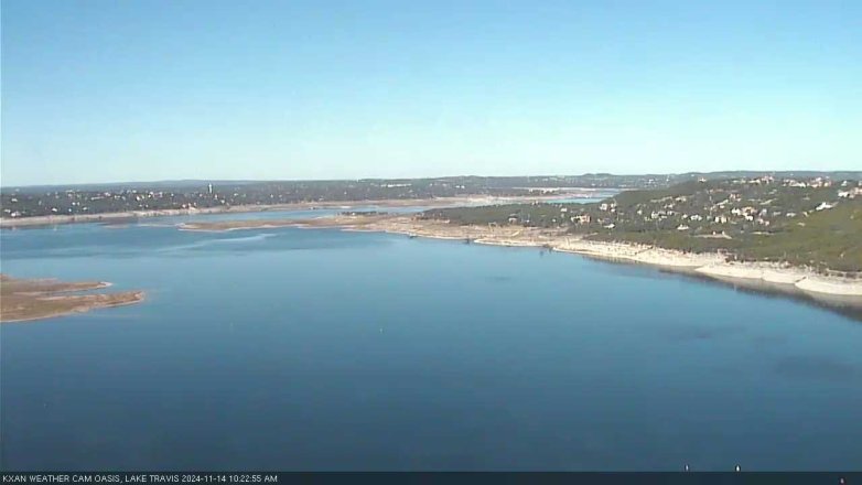 Lake Travis webcam, November 14, 2024 10:25 AM CT