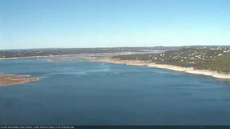 Lake Travis webcam, November 14, 2024 10:45 AM CT