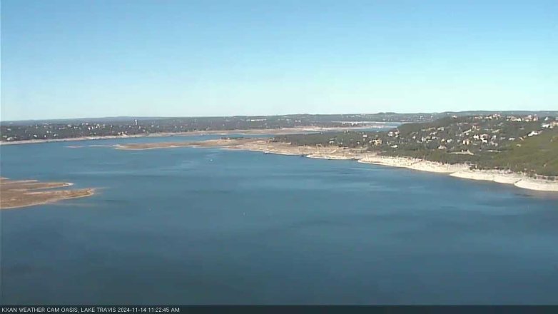 Lake Travis webcam, November 14, 2024 11:25 AM CT