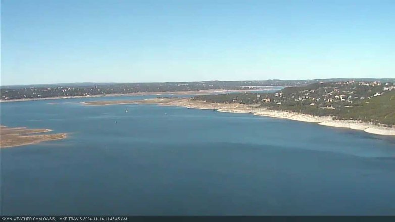 Lake Travis webcam, November 14, 2024 11:45 AM CT
