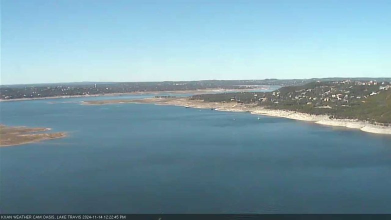 Lake Travis webcam, November 14, 2024 12:25 PM CT