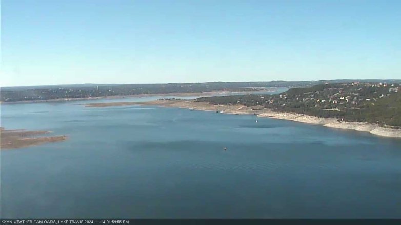 Lake Travis webcam, November 14, 2024 2:00 PM CT