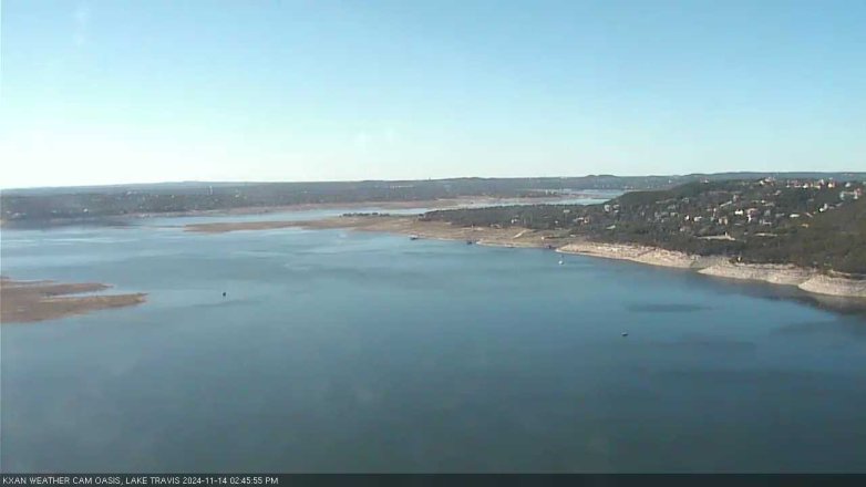 Lake Travis webcam, November 14, 2024 2:45 PM CT