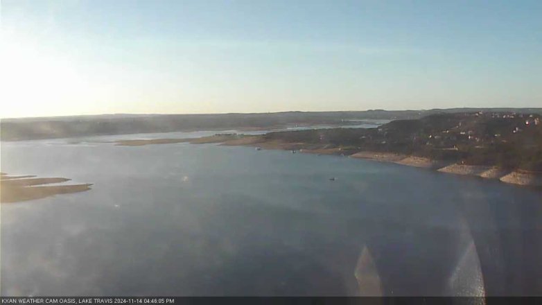 Lake Travis webcam, November 14, 2024 4:45 PM CT