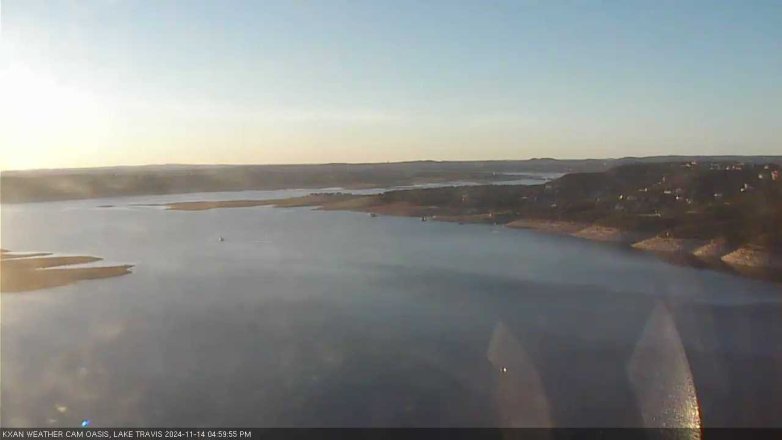 Lake Travis webcam, November 14, 2024 5:00 PM CT