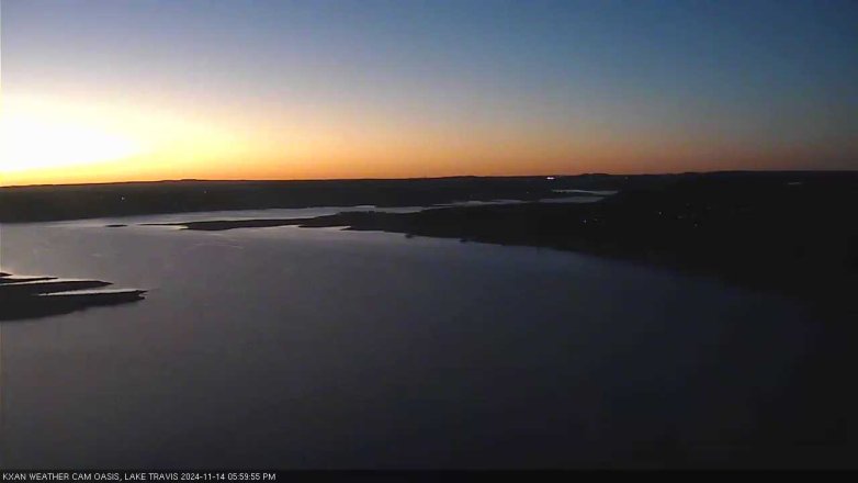 Lake Travis webcam, November 14, 2024 6:00 PM CT