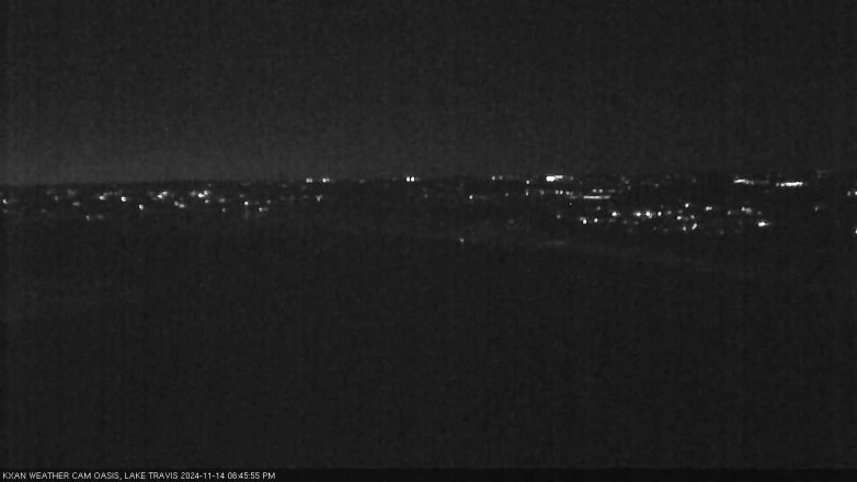 Lake Travis webcam, November 14, 2024 6:45 PM CT
