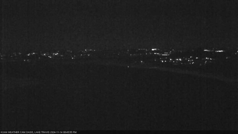 Lake Travis webcam, November 14, 2024 8:45 PM CT