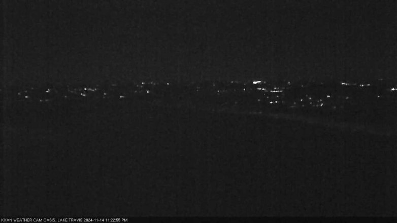 Lake Travis webcam, November 14, 2024 11:25 PM CT