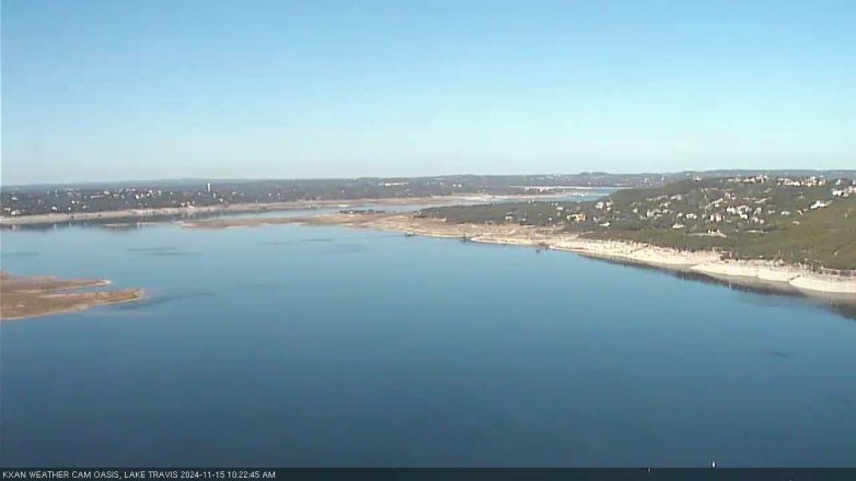 Lake Travis webcam, November 15, 2024 10:25 AM CT