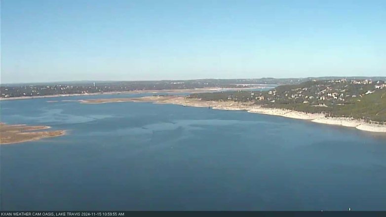 Lake Travis webcam, November 15, 2024 11:00 AM CT