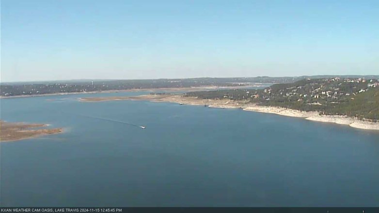 Lake Travis webcam, November 15, 2024 12:45 PM CT