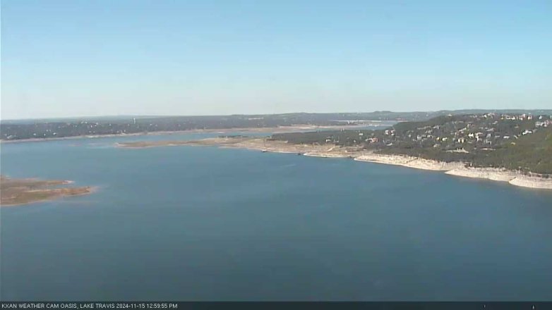 Lake Travis webcam, November 15, 2024 1:00 PM CT