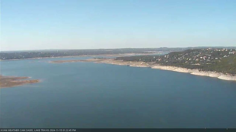 Lake Travis webcam, November 15, 2024 1:25 PM CT