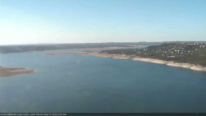 Lake Travis webcam, November 15, 2024 2:25 PM CT