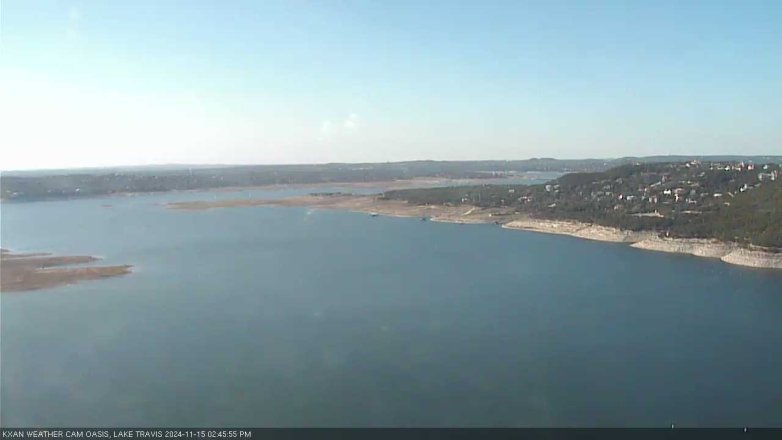 Lake Travis webcam, November 15, 2024 2:45 PM CT
