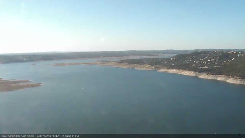 Lake Travis webcam, November 15, 2024 3:00 PM CT