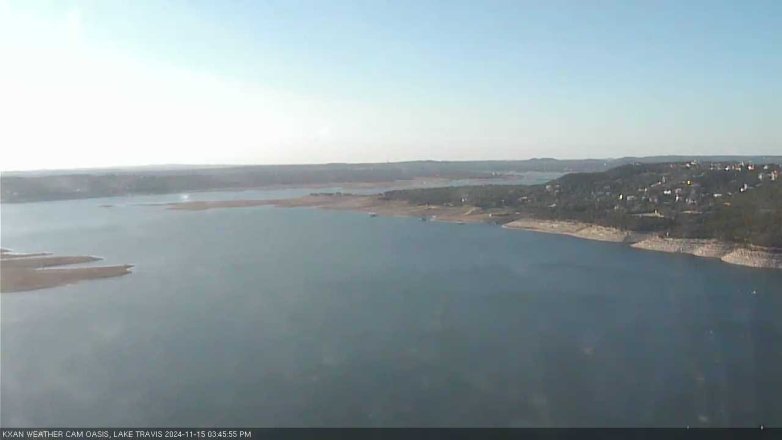 Lake Travis webcam, November 15, 2024 3:45 PM CT