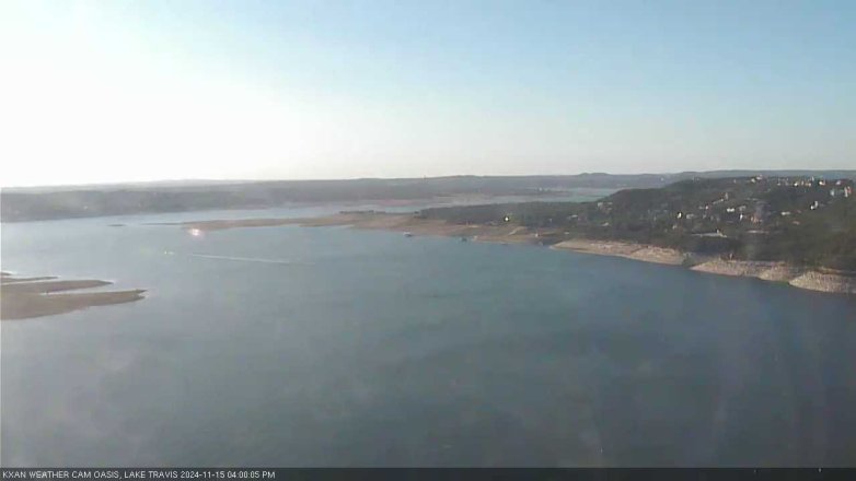 Lake Travis webcam, November 15, 2024 4:00 PM CT
