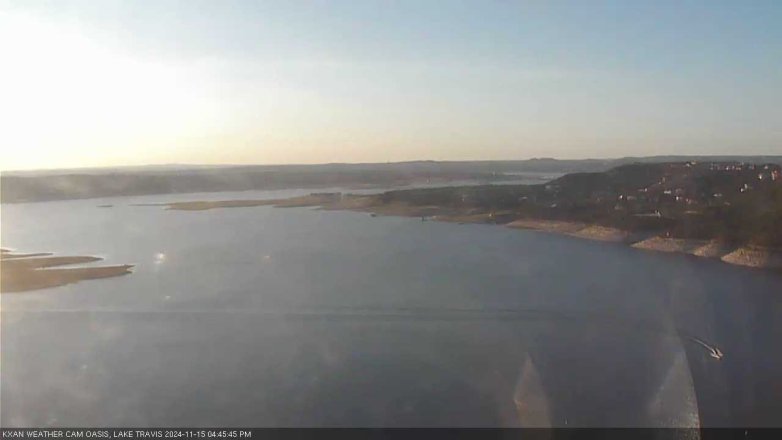 Lake Travis webcam, November 15, 2024 4:45 PM CT