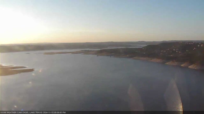 Lake Travis webcam, November 15, 2024 5:00 PM CT