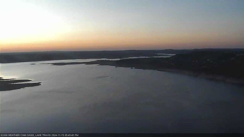 Lake Travis webcam, November 15, 2024 5:45 PM CT