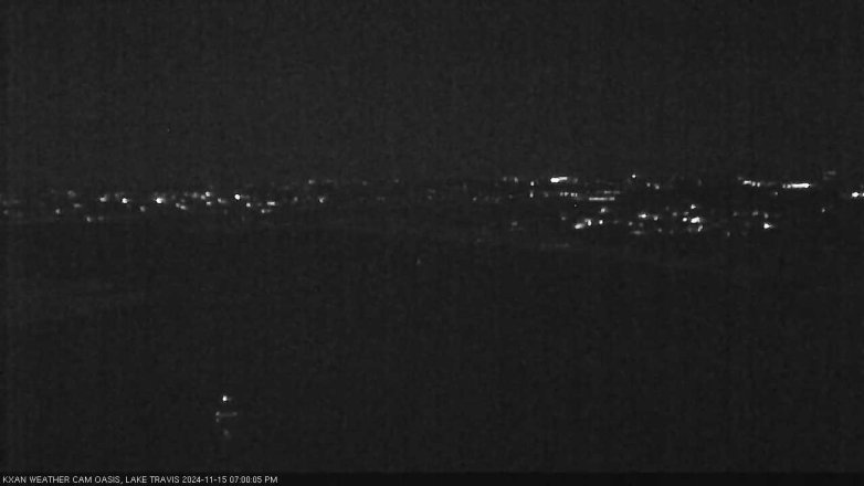 Lake Travis webcam, November 15, 2024 7:00 PM CT