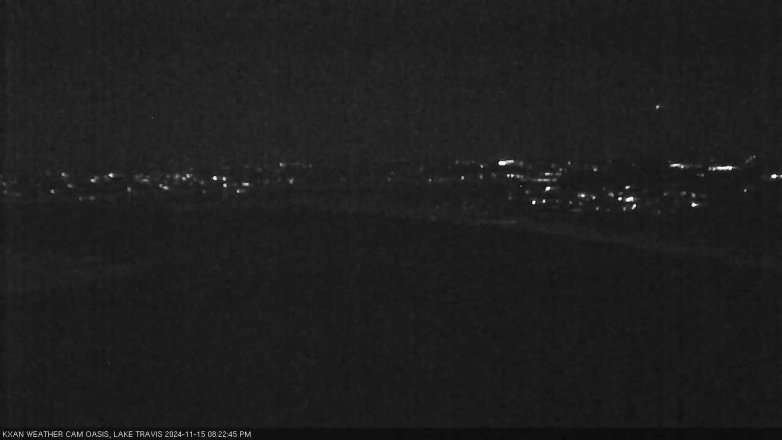 Lake Travis webcam, November 15, 2024 8:25 PM CT