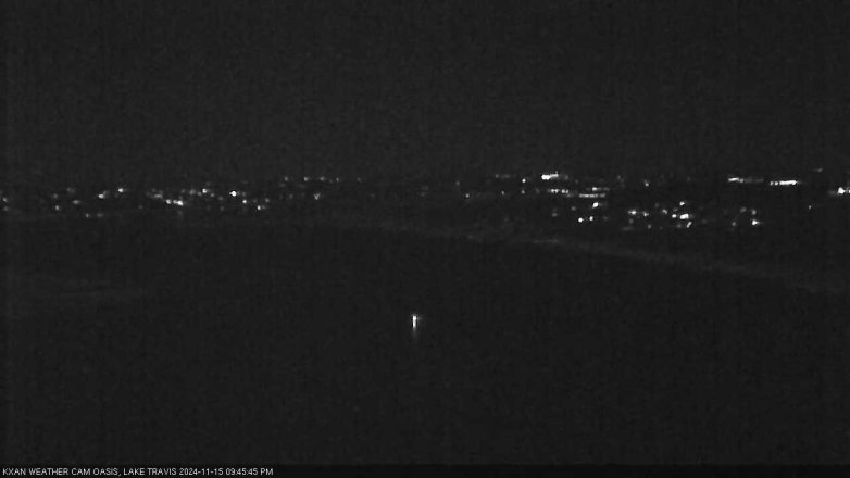 Lake Travis webcam, November 15, 2024 9:45 PM CT
