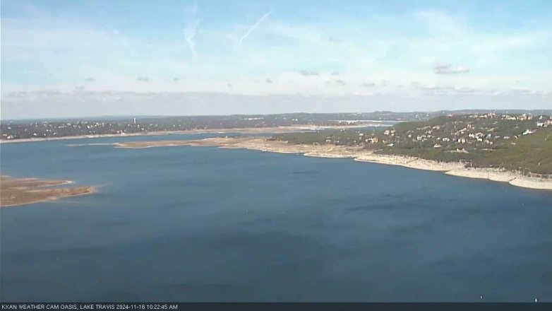 Lake Travis webcam, November 16, 2024 10:25 AM CT