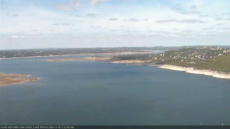 Lake Travis webcam, November 16, 2024 11:25 AM CT