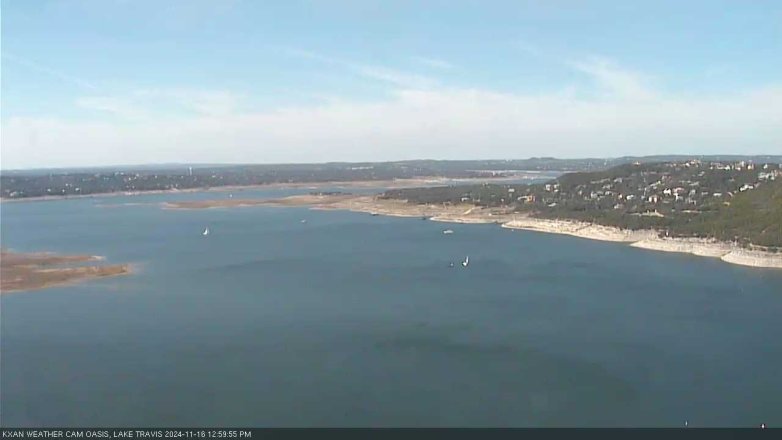 Lake Travis webcam, November 16, 2024 1:00 PM CT