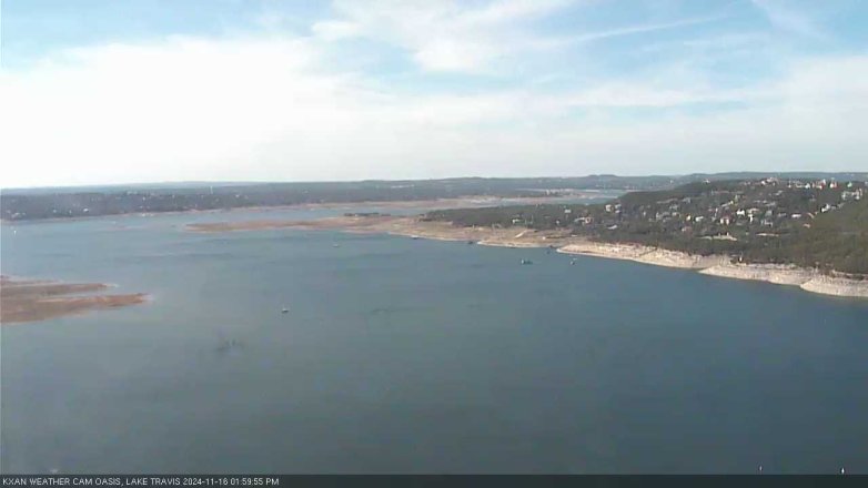 Lake Travis webcam, November 16, 2024 2:00 PM CT