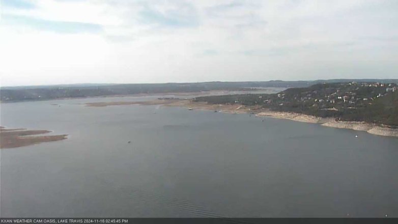 Lake Travis webcam, November 16, 2024 2:45 PM CT